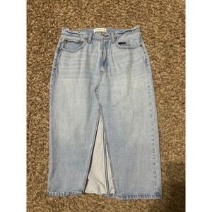 Abercrombie & Fitch Denim Jean Skirt 30